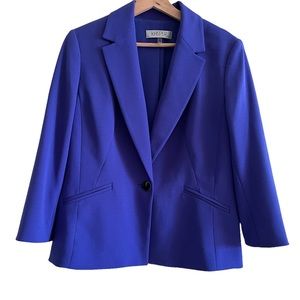 Kasper Blue Blazer Size 12